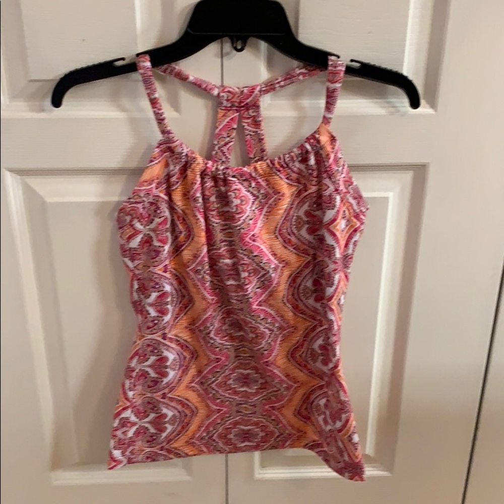 Pink & orange Title Nine knit top